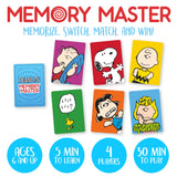 Peanuts Memory Master Card Game