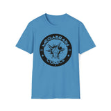 Megabrain B&W Logo Color Tee
