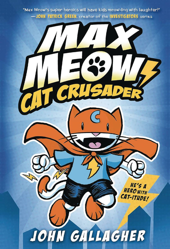 MAX MEOW CAT CRUSADER GN VOL 01