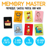 Garfield Memory Master Card Game