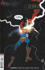 SUPERMAN #5 ADAM HUGHES VARIANT