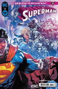 SUPERMAN #13 CVR A RAFA SANDOVAL CONNECTING (HOUSE OF BRAINIAC)