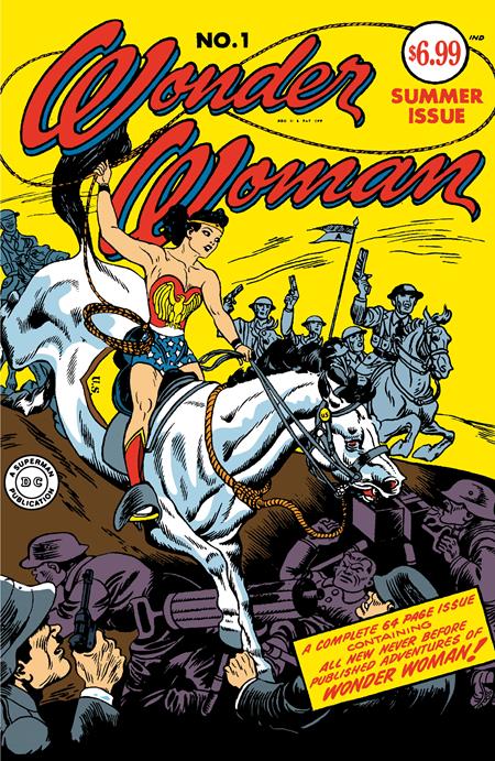 WONDER WOMAN #1 (1942) FACSIMILE EDITION CVR A HARRY G PETER