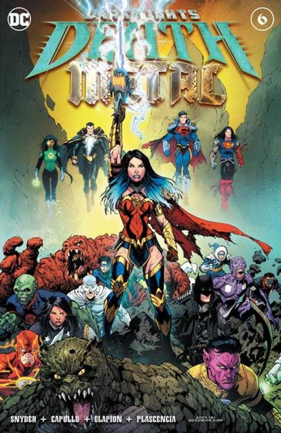 Dark Nights Death Metal #6 (Of 7) Cover A Greg Capullo Foil Embossed