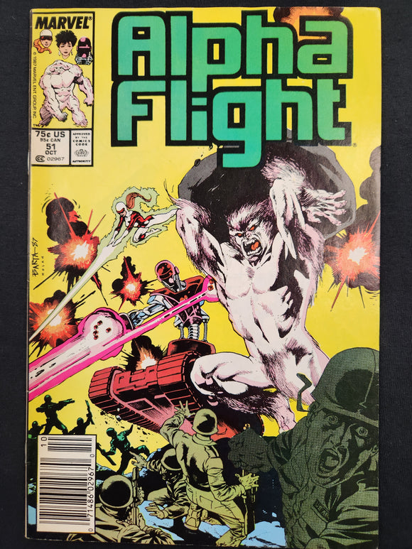 ALPHA FLIGHT (1983) #51