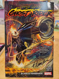 DANNY KETCH GHOST RIDER BLOOD & VENGEANCE TP SIGNED BY HOWARD MACKIE