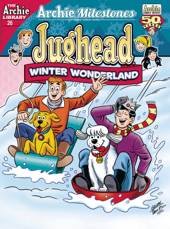 Archie Milestones Jumbo Digest #26 Jughead Winter Wonderland