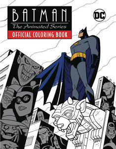 Batman Animated Series Off Coloring Book Softcover