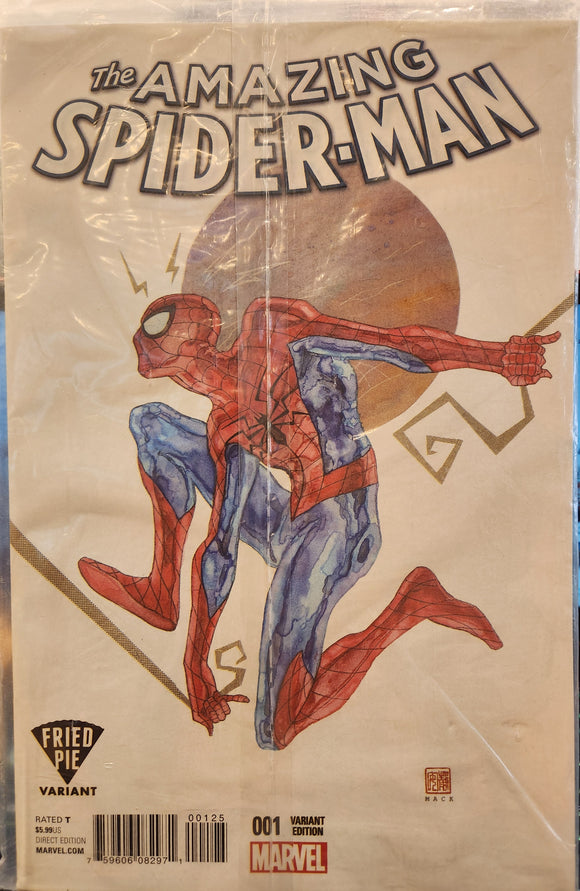 AMAZING SPIDER MAN (2018) #1 DAVID MACK FRIED PIE VARIANT