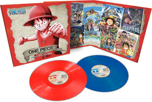 ONE PIECE MOVIES BEST SELECTION LIMITED EDITION RED & BLUE VINYL