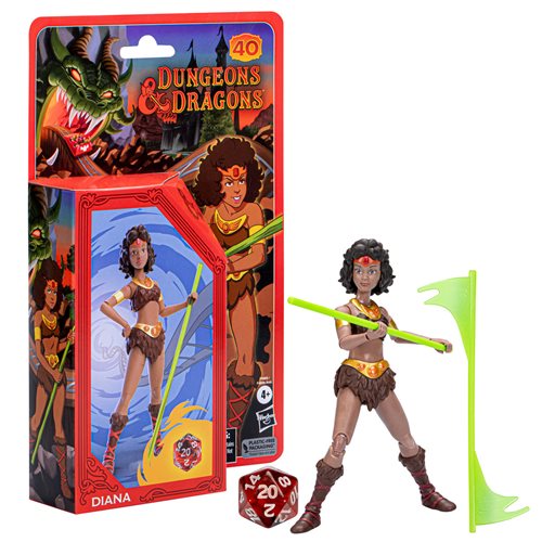 DUNGEONS & DRAGONS CARTOON SERIES DIANA 6 INCH ACTION FIGURE