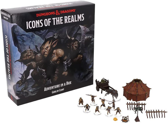 D&D DUNGEONS & DRAGONS ICONS OF THE REALMS ADVENTURE IN A BOX GOBLIN CAMP