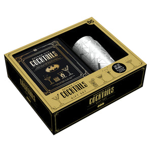 GOTHAM CITY COCKTAILS GIFT SET OFFICIAL FOOD & DRINKS FROM THE WORLD OF BATMAN