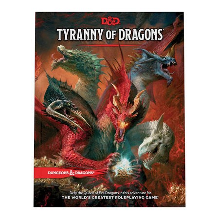 D&D DUNGEONS & DRAGONS TYRANNY OF DRAGONS