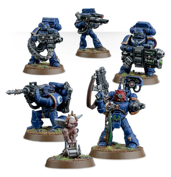 WARHAMMER 40000 SPACE MARINES DEVASTATOR SQUAD