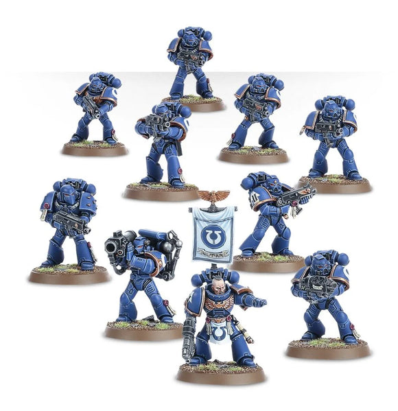WARHAMMER 40000 SPACE MARINES TACTICAL SQUAD