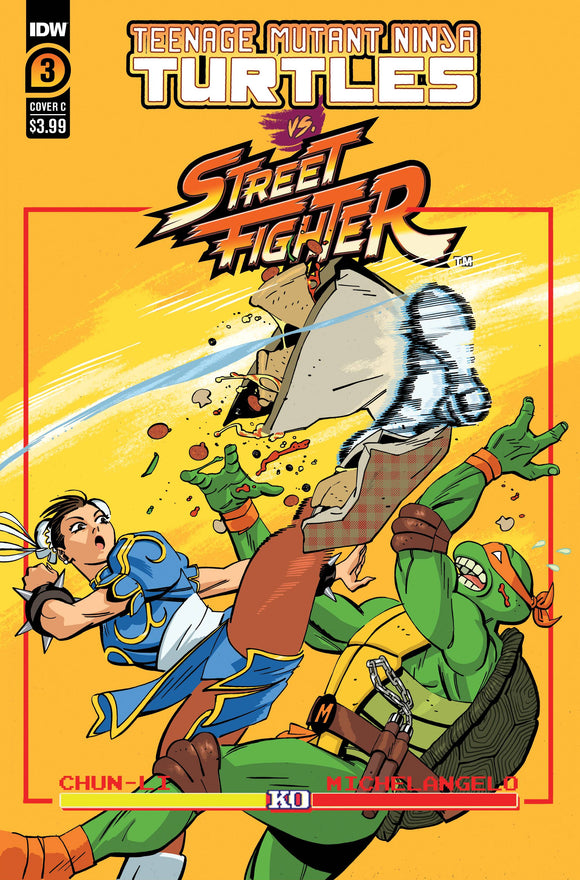 TEENAGE MUTANT NINJA TURTLES vs STREET FIGHTER #1 (OF 5)(CVR A