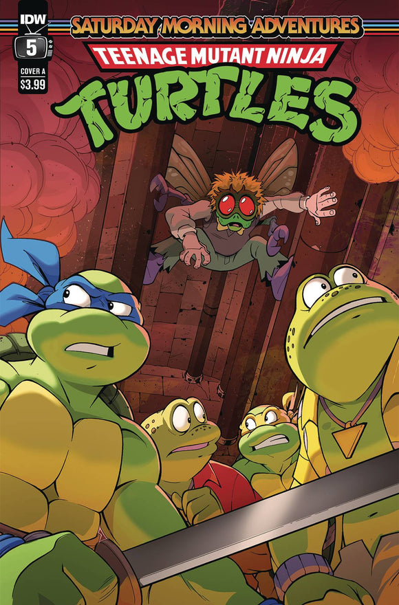 TMNT TEENAGE MUTANT NINJA TURTLES SATURDAY MORNING ADVENTURES 2023 #5 CVR A LAWRENCE