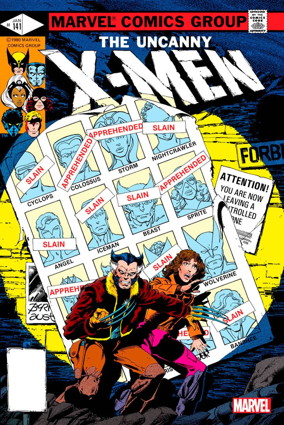 UNCANNY X-MEN #141 FACSIMILE EDITION