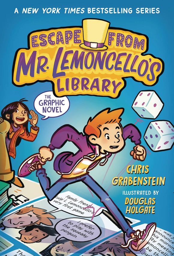 ESCAPE FROM MR LEMONCELLOS LIBRARY GN