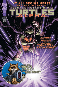 TEENAGE MUTANT NINJA TURTLES ALPHA #1 CVR A BURNHAM