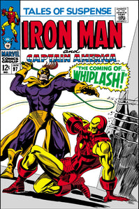 TALES OF SUSPENSE (1959) #97 (1ST APP OF WHIPLASH - 1ST MEETING OF CAPTAIN AMERICA & BLACK PANTHER)