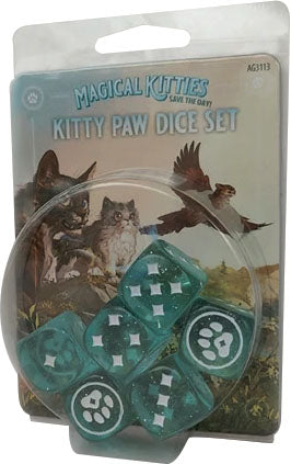 MAGICAL KITTIES- KITTY PAW DICE SET
