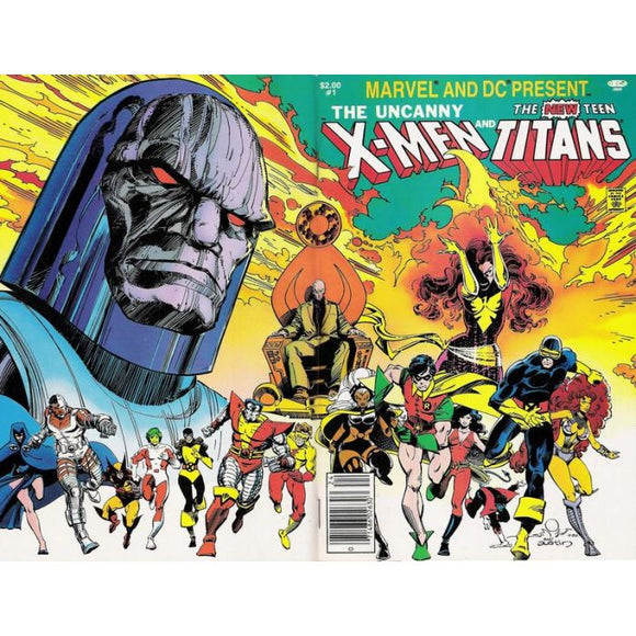 MARVEL & DC PRESENT UNCANNY X MEN & NEW TEEN TITANS (1982) #1