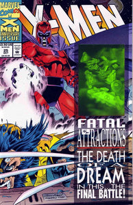 X MEN (1991) #25 MAGNETO RIPS THE ADAMANTIUM FROM WOLVERINES BONES