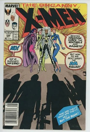 UNCANNY X MEN (1963) #244 FIRST APPEARANCE OF JUBILEE