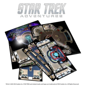 STAR TREK ADVENTURES NEXT GENERATION STARFLEET TILE SET