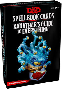 D&D DUNGEONS & DRAGONS SPELLBOOK CARDS XANATHARS GUIDE TO EVERYTHING