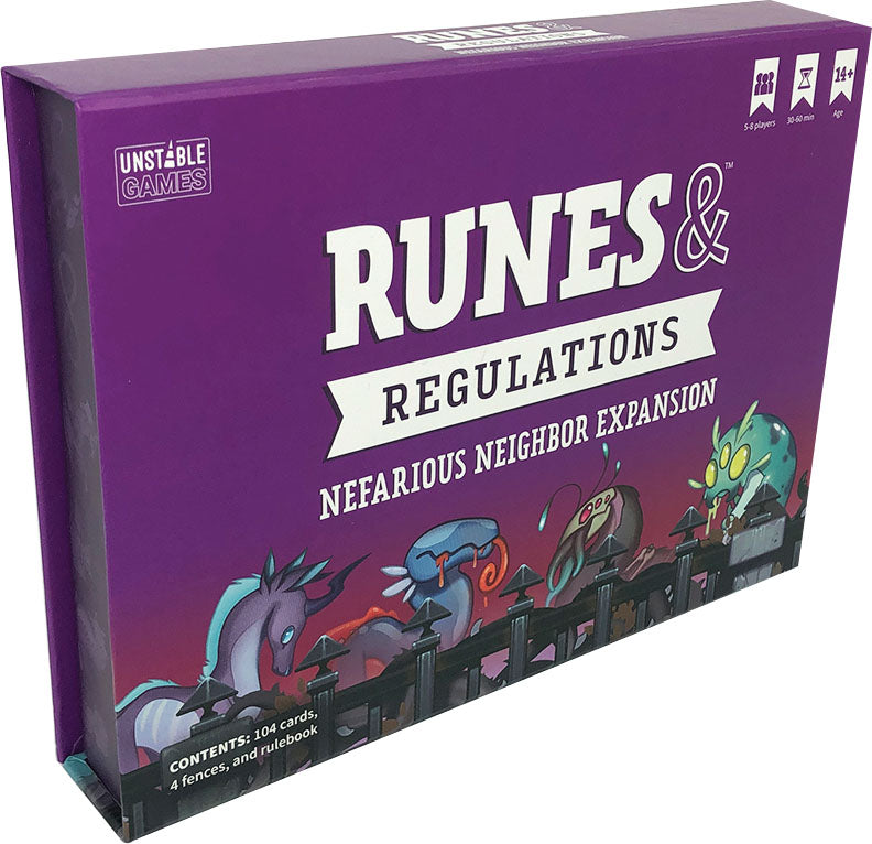 RUNES & REGULATIONS NEFARIOUS NEIGHBORS EXPANSION