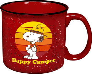 Peanuts Happy Camper 20oz Campfire Mug