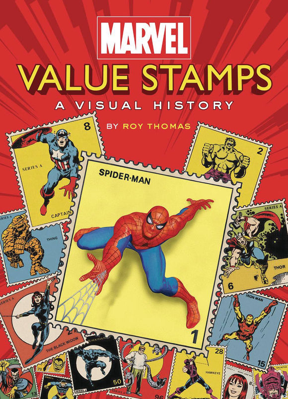 MARVEL VALUE STAMPS VISUAL HISTORY HC