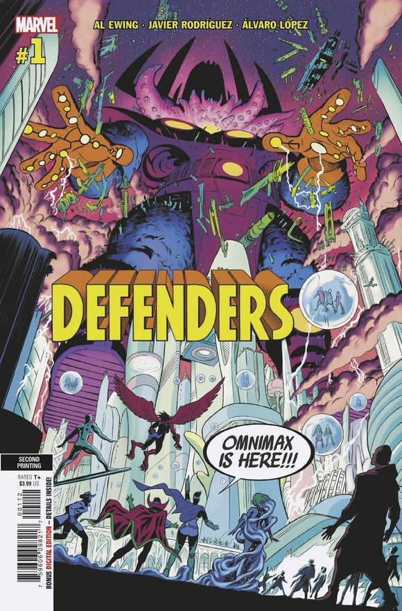 DEFENDERS #1 (OF 5) 2ND PTG VAR