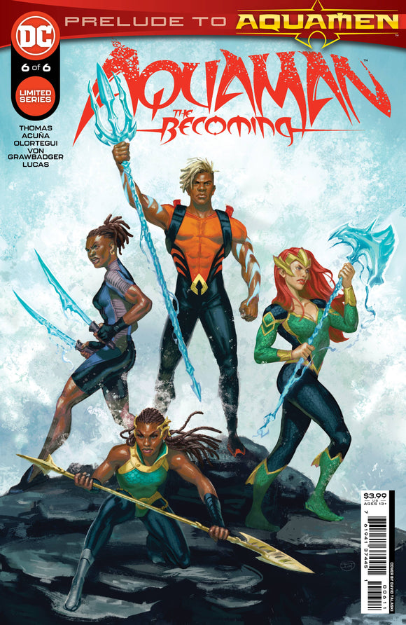 AQUAMAN THE BECOMING #6 (OF 6) CVR A TALASKI