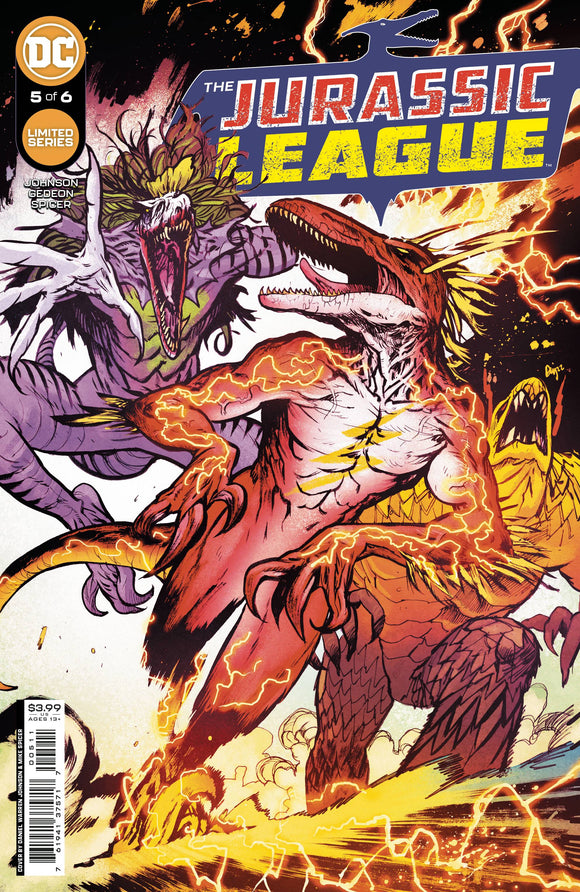 JURASSIC LEAGUE #5 (OF 6) CVR A JOHNSON