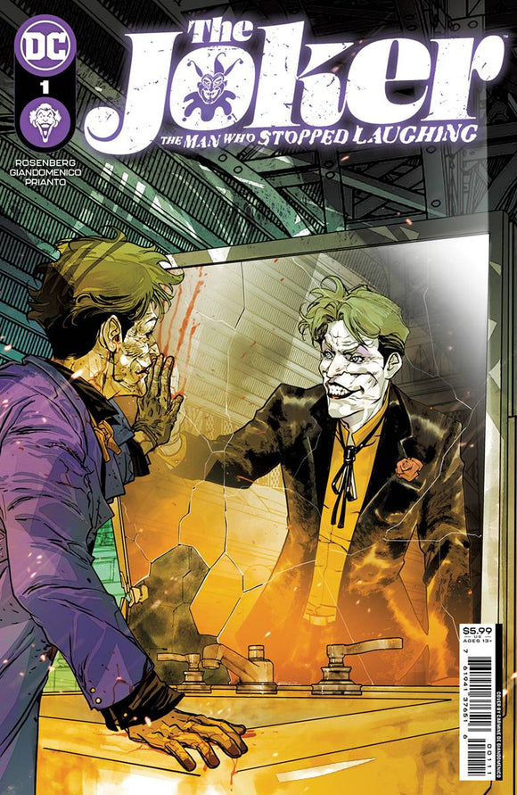 JOKER MAN WHO STOPPED LAUGHING #1 CVR A DI GIANDOMENICO