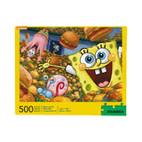 SpongeBob SquarePants Krabby Patties 500 Piece Jigsaw Puzzle