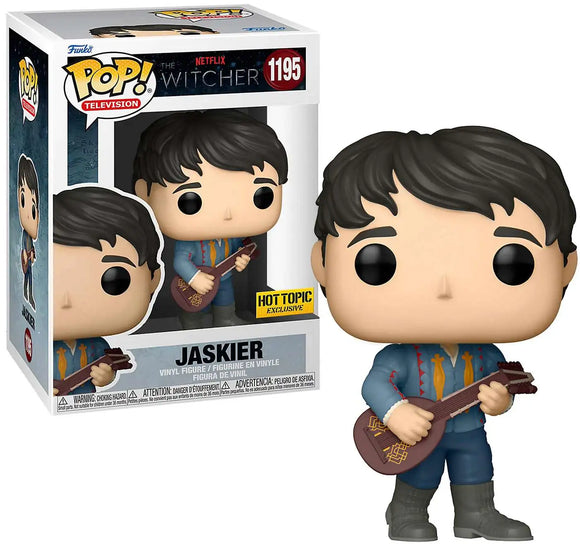 WITCHER JASKIER (BLUE OUTFIT EXCLUSIVE) FUNKO POP! TV #1195