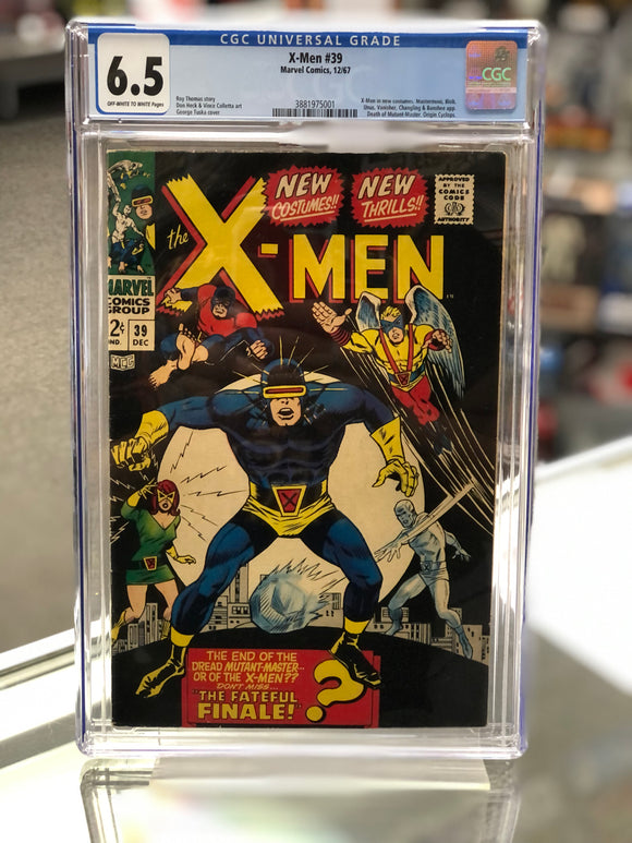 X-MEN #39 (TEAM GETS THEIR NEW COSTUMES)