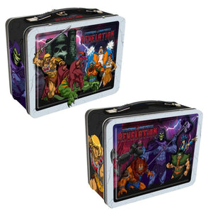 MASTERS OF THE UNIVERSE REVELATION TIN TOTE LUNCHBOX